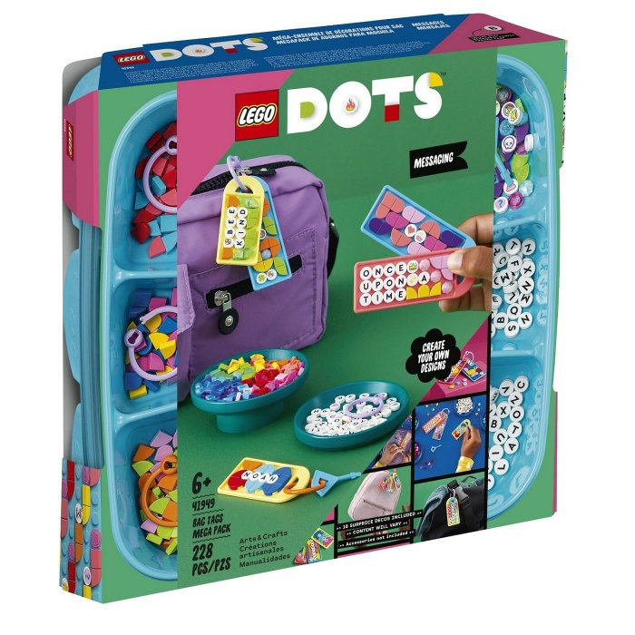 41949 Lego Dots – Tvorba odkazů