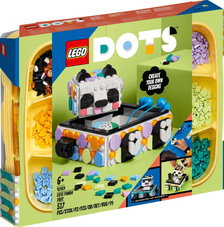 41959 Lego Dots- Roztomilá Panda přihrádka