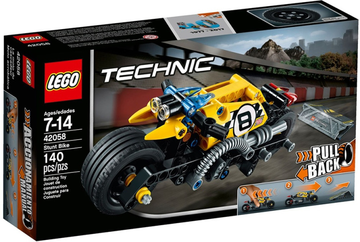 42058 LEGO TECHNIC - Motorka pro kaskadéry