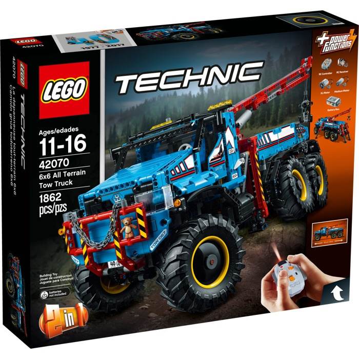 42070 LEGO TECHNIC - Terénní odtahový vůz 6x6