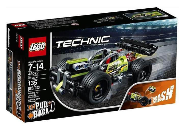42072 LEGO TECHNIC - Zelené závodní auto
