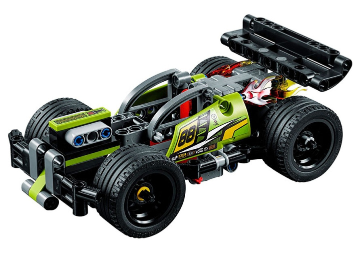 42072 LEGO TECHNIC - Zelené závodní auto