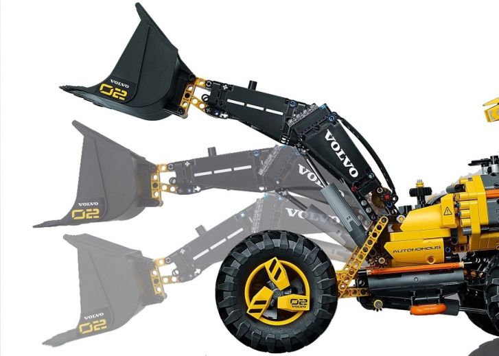 42081 LEGO TECHNIC - Volvo koncept kolového nakladače ZEUX