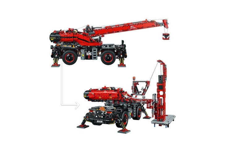 42082 LEGO TECHNIC - Terénní jeřáb