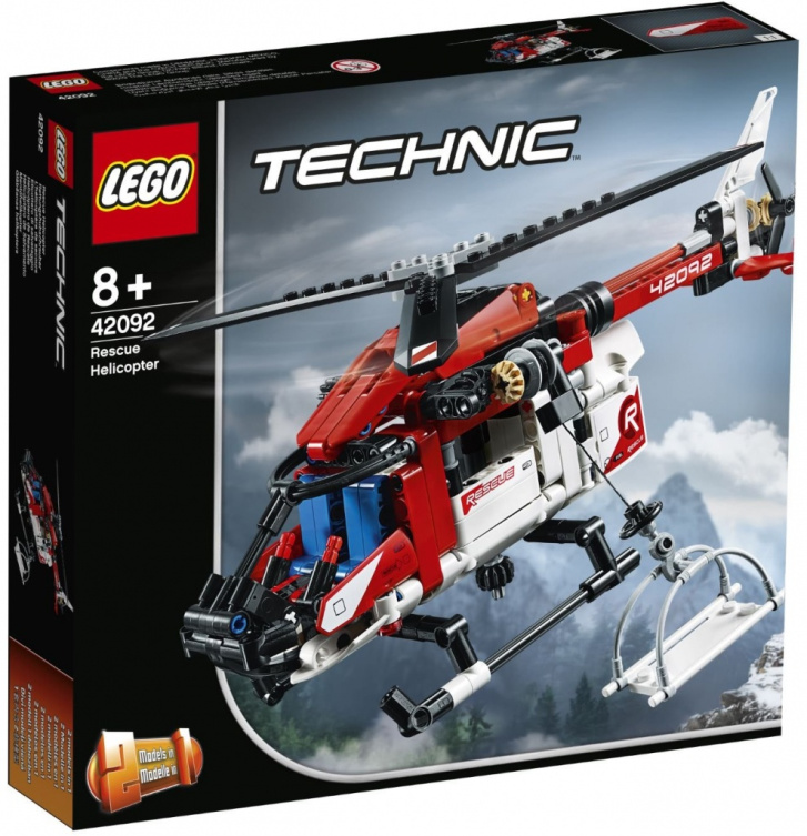 42092 LEGO TECHNIC - Záchranářská helikoptéra