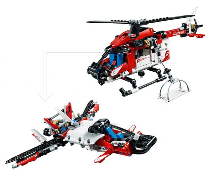 42092 LEGO TECHNIC - Záchranářská helikoptéra