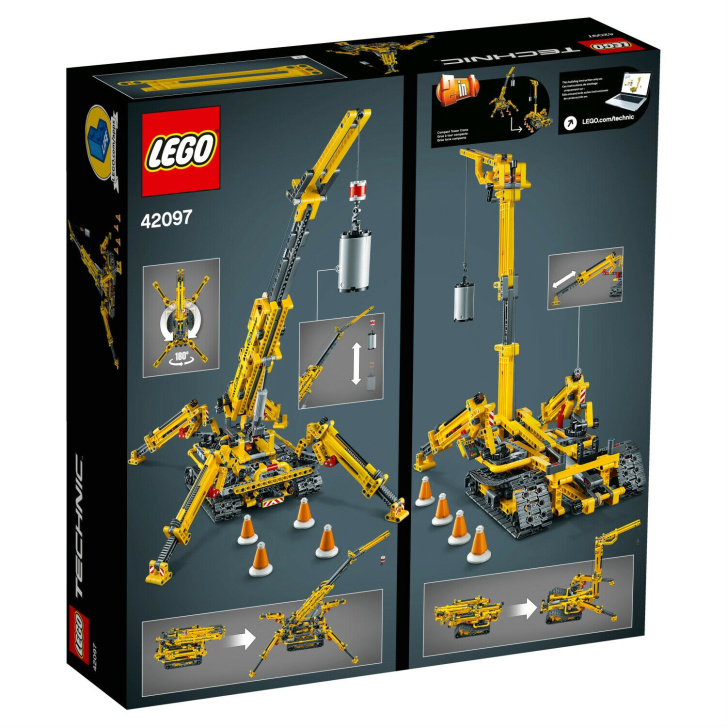 42097 LEGO TECHNIC - Kompaktní pásový jeřáb