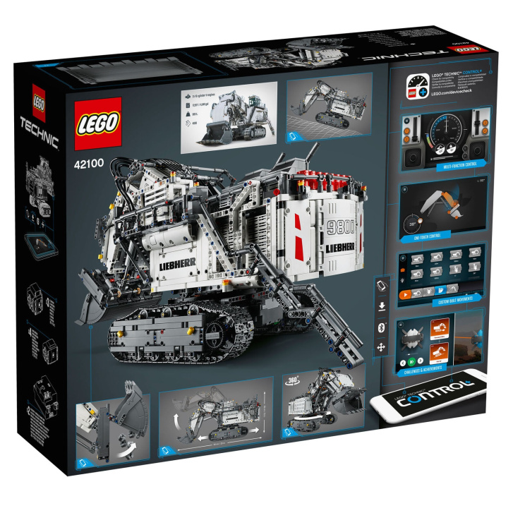 42100 LEGO TECHNIC - Bagr Liebherr R 9800
