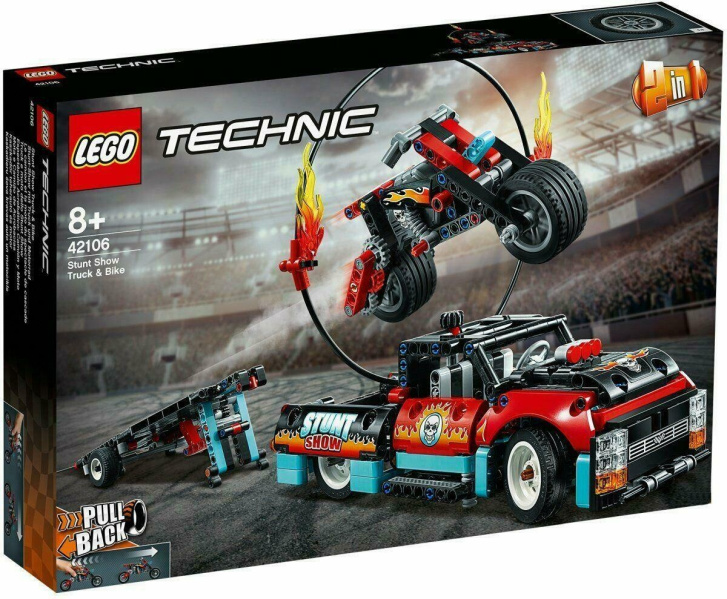 42106 LEGO TECHNIC - Kaskadérská vozidla