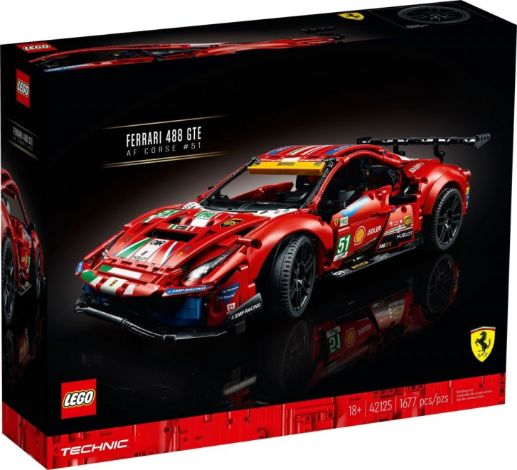 42125 Lego Technic – Ferrari 488 GTE AF Corse #51