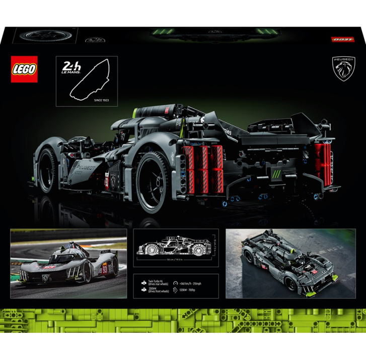 42156 Lego Technic – Peugeot 9x8 24H LE MANS HYBRID HYPERCAR
