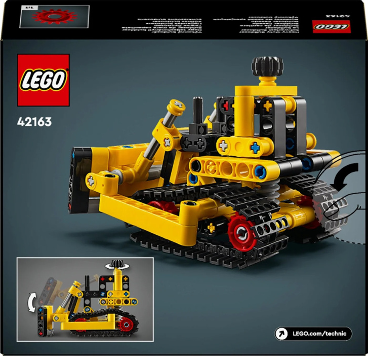 42163 Lego Technic – Výkonný buldozér