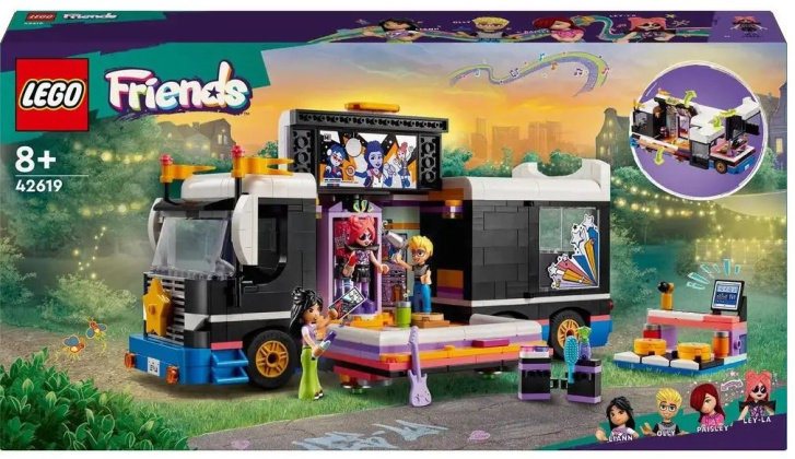 42619 Lego Friends – Autobus na turné popových hvězd