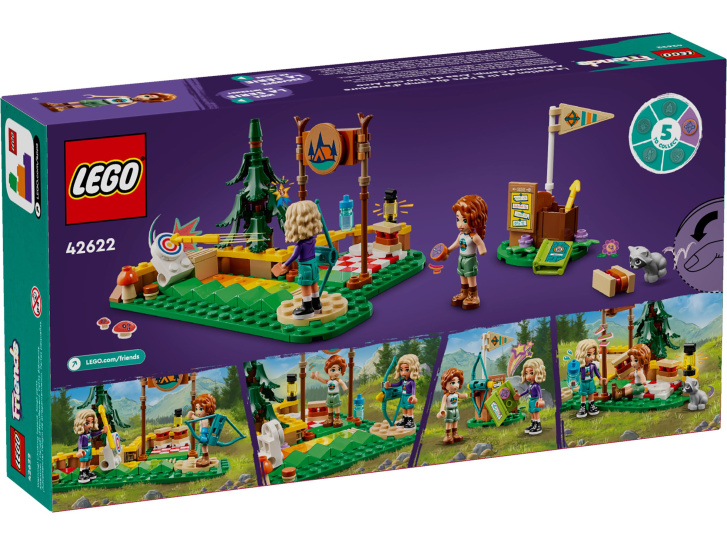 42622 Lego Friends – Lukostřelba na dobrodružným táboře