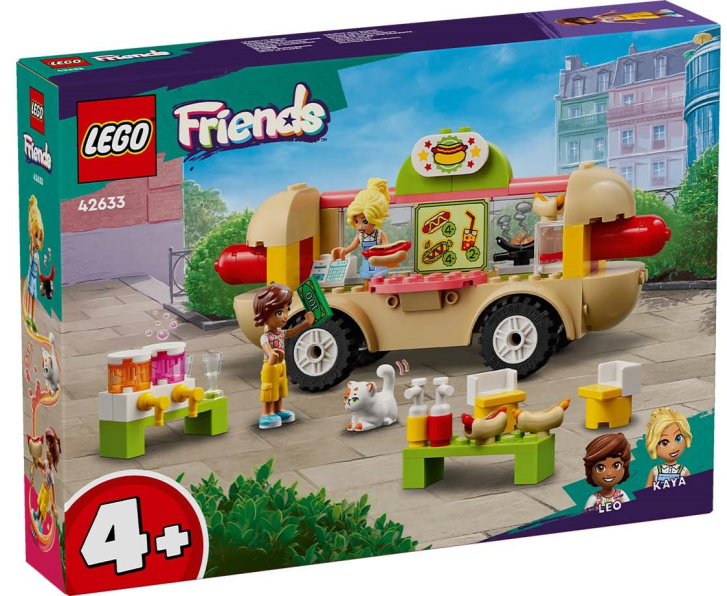 42633 Lego Friends – Pojízdný stánek s hot dogy