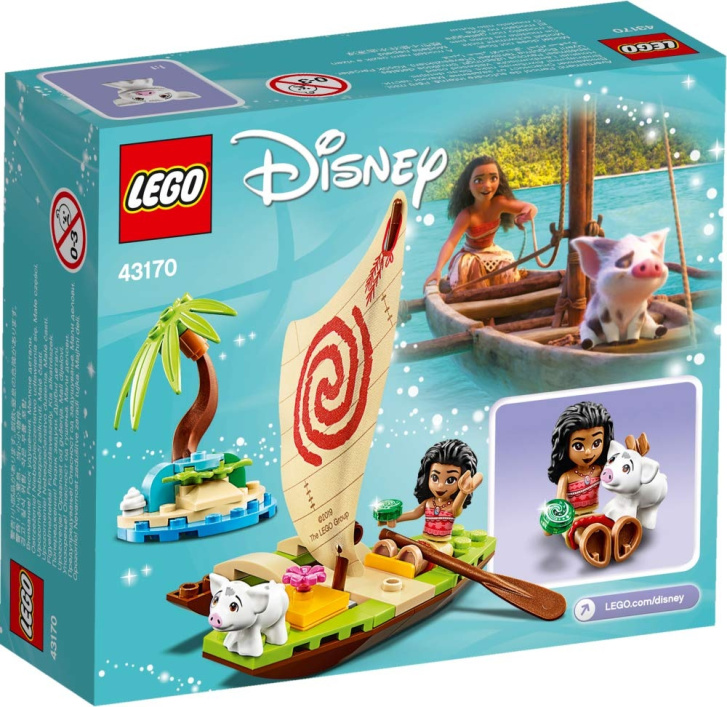43170 LEGO DISNEY PRINCESS - Vaianino oceánské dobrodružství