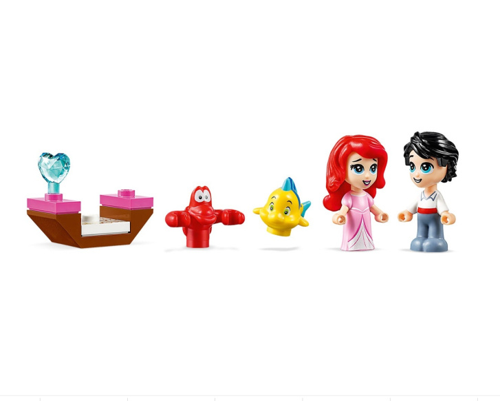 43176 LEGO DISNEY PRINCESS - Ariel a její pohádková kniha dobrodružství