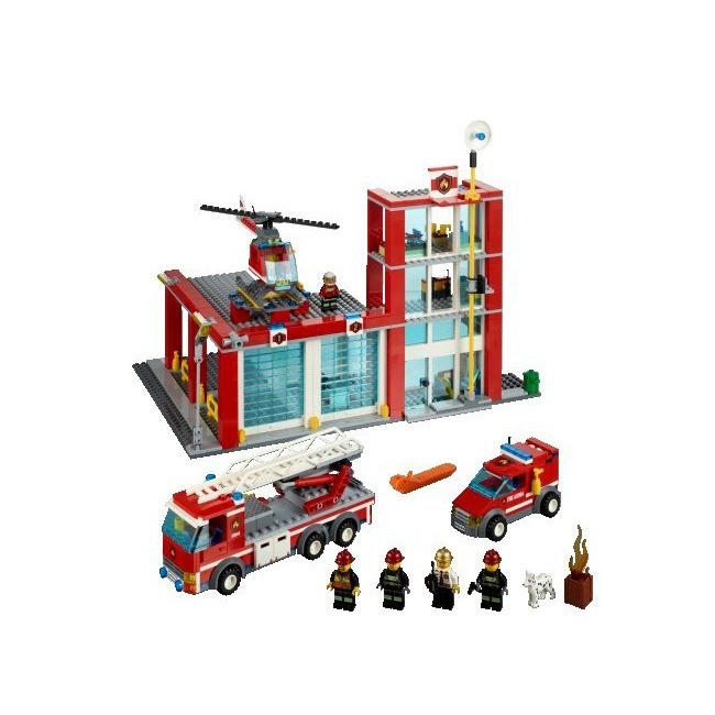 60004 LEGO CITY - Hasičská stanice
