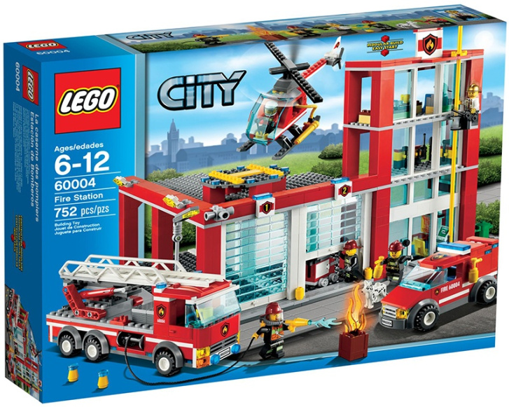 60004 LEGO CITY - Hasičská stanice