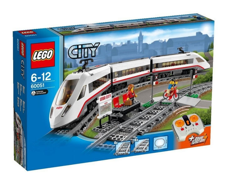 60051 LEGO CITY - Vysokorychlostní osobní vlak