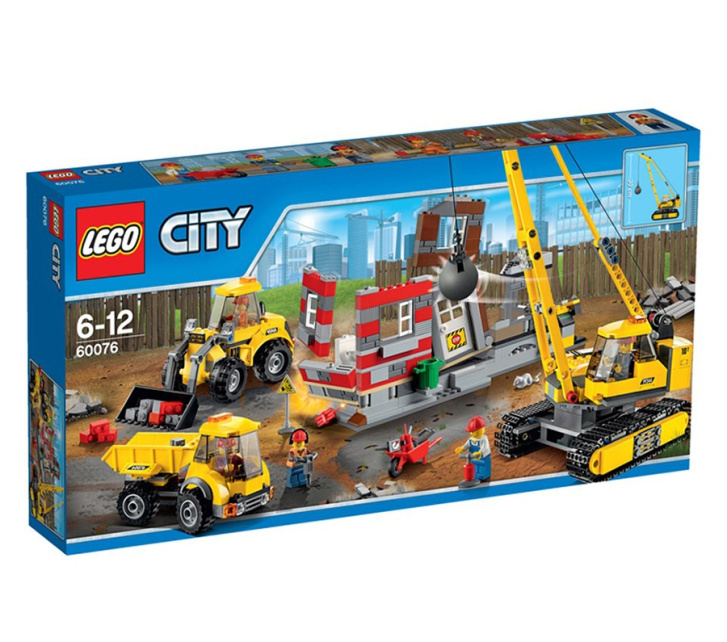60076 LEGO CITY - Demoliční práce na staveništi