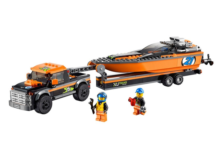60085 LEGO CITY - Motorový člun