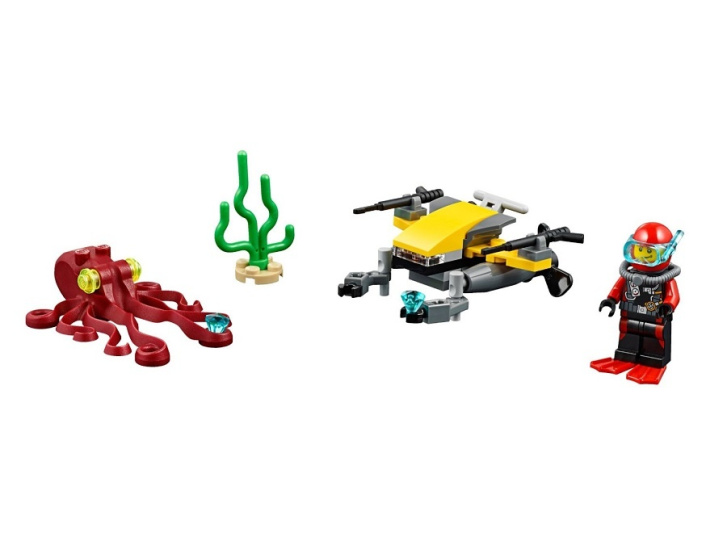 60090 LEGO CITY - Potápěčský hlubinní skútr