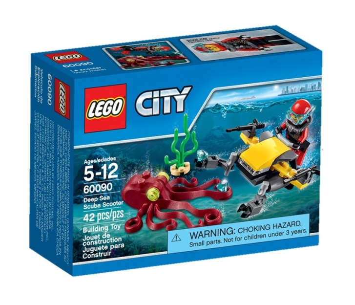 60090 LEGO CITY - Potápěčský hlubinní skútr