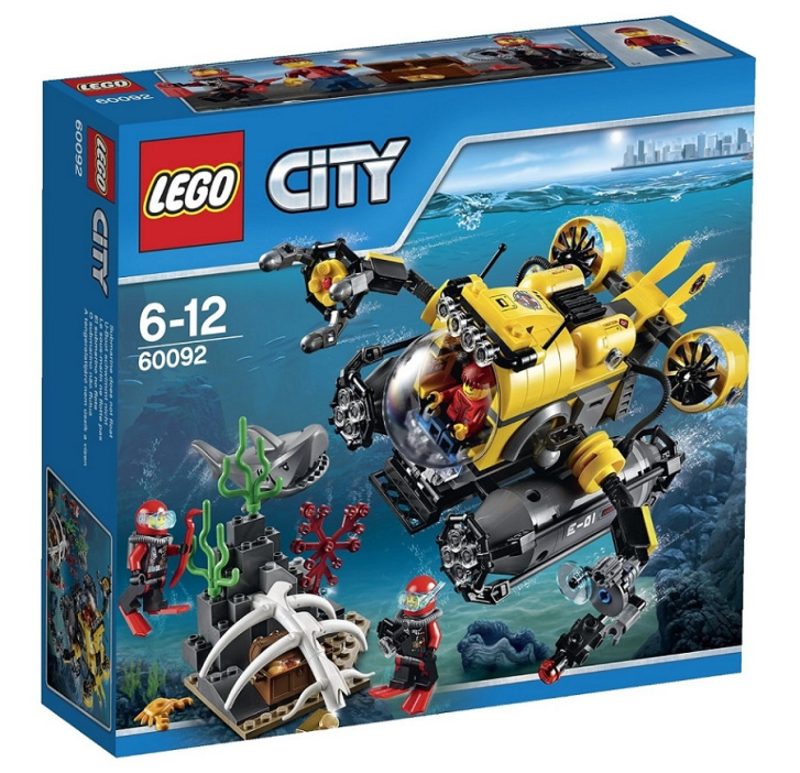 60092 LEGO CITY - Hlubinná ponorka