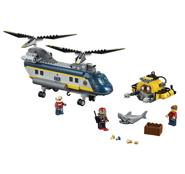 60093 LEGO CITY - Vrtulník pro hlubinný mořský výzkum