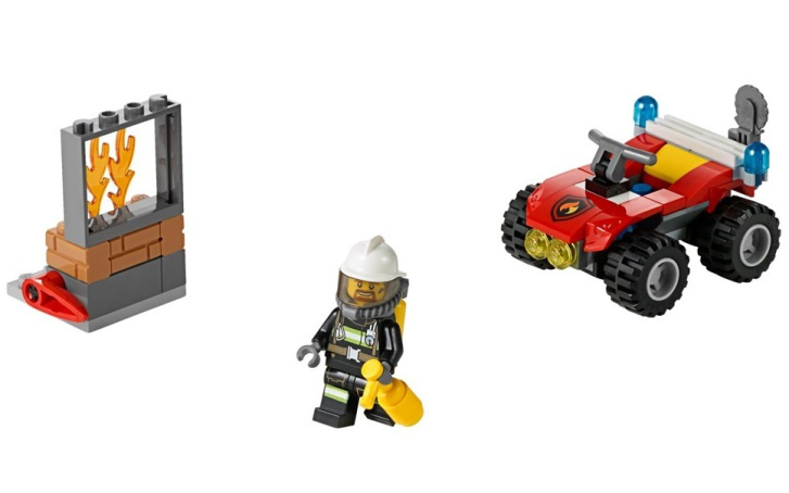 60105 LEGO CITY - Hasičské terénní vozidlo