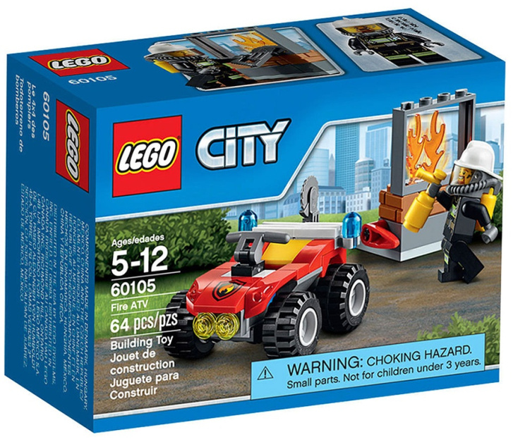 60105 LEGO CITY - Hasičské terénní vozidlo