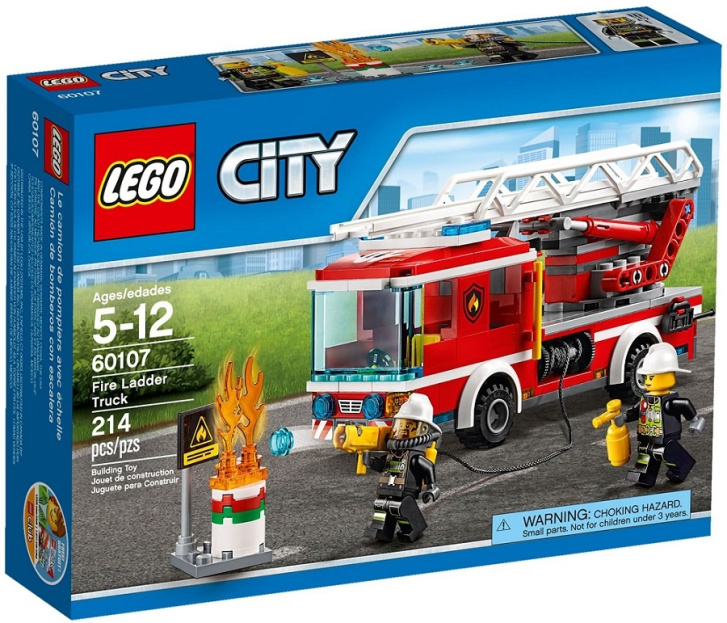 60107 LEGO CITY - Hasičské auto