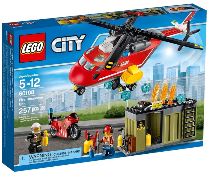 60108 LEGO CITY - Hasičská zásahová jednotka