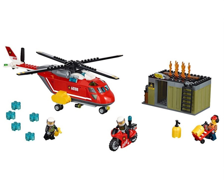 60108 LEGO CITY - Hasičská zásahová jednotka