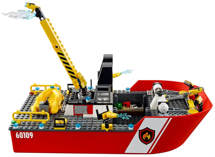 60109 LEGO CITY - Hasičský člun