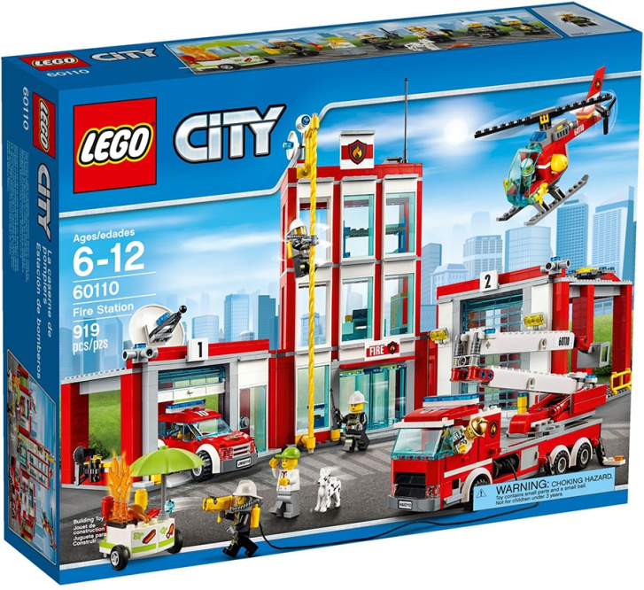 60110 LEGO CITY - Hasičská stanice