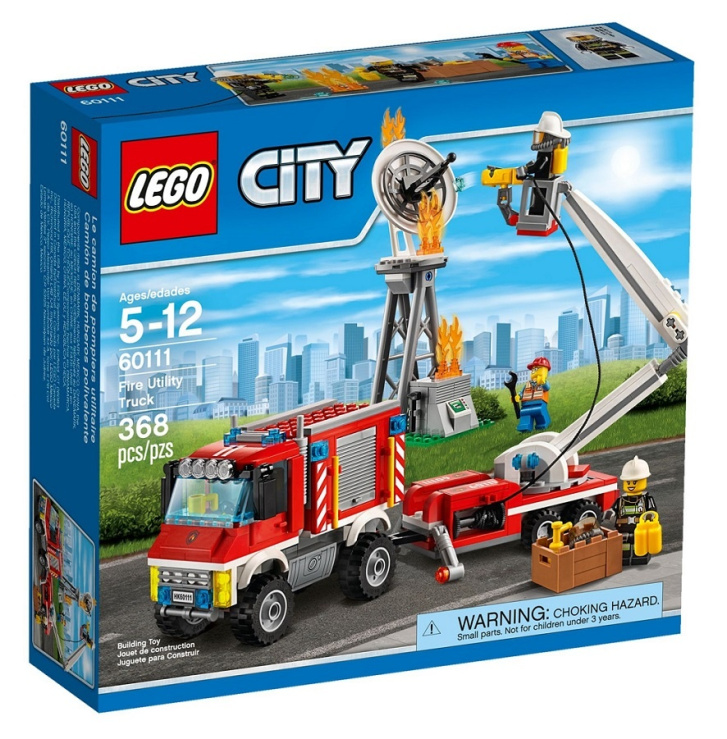 60111 LEGO CITY - Zásahové hasičské auto