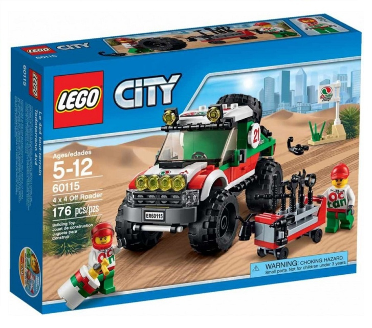 60115 LEGO CITY - Terénní vozidlo 4x4
