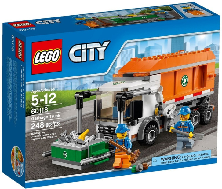 60118 LEGO CITY - Popelářské auto