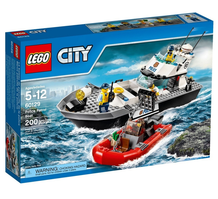 60129 LEGO CITY - Policejní hlídková loď