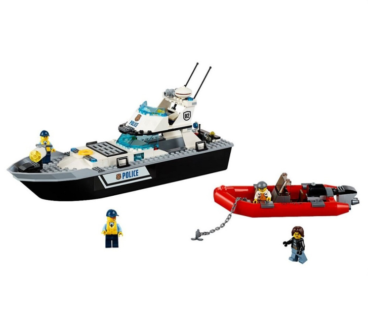 60129 LEGO CITY - Policejní hlídková loď