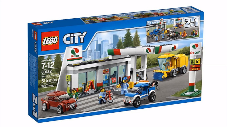 60132 LEGO CITY – Benzínová pumpa