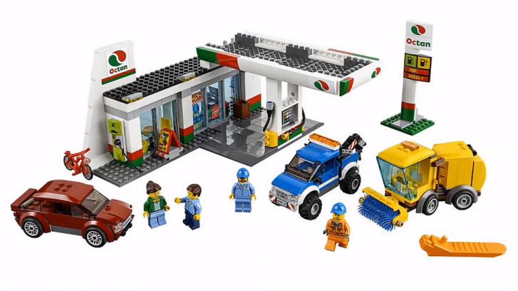 60132 LEGO CITY – Benzínová pumpa