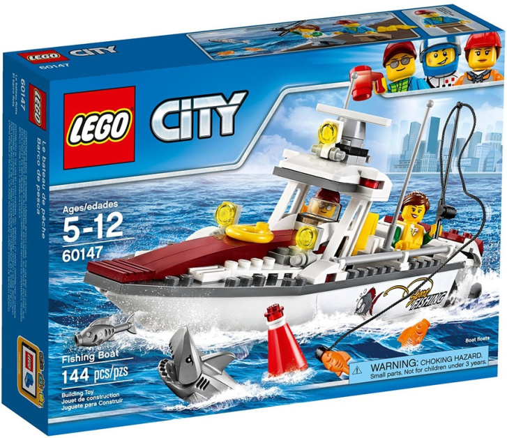 60147 LEGO CITY - Rybářská loď