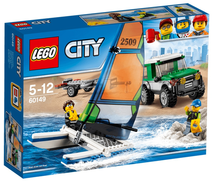 60149 LEGO CITY - 4X4 s katamaránem