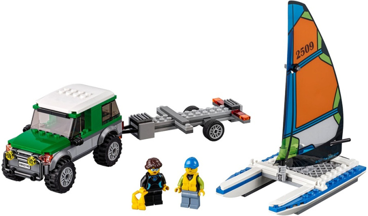 60149 LEGO CITY - 4X4 s katamaránem