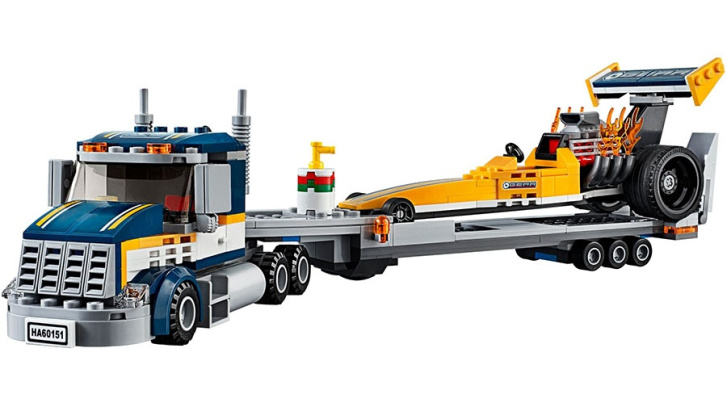 60151 LEGO CITY - Transportér Dragsteru