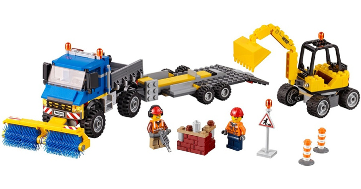 60152 LEGO CITY - Zametací vůz a bagr