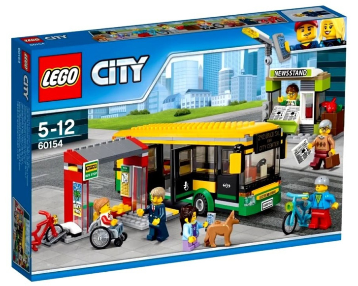 60154 LEGO CITY - Zastávka autobusu